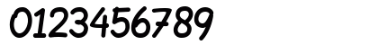 Blokletters Viltstift Viltstift Numeric Preview