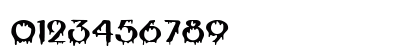 Blood Cyrillic Normal Numeric Preview