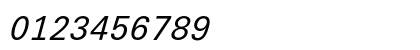 LTUnivers Typewriter Italic Preview