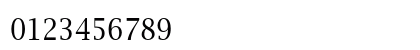LucidaBrightNarEF Roman Numeric Preview