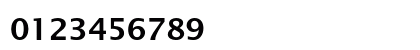 LucidaSansEF DemiBold Numeric Preview