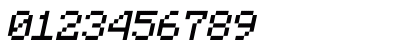 mac's Minecraft Italic Numeric Preview