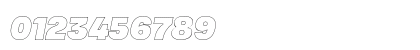 MADE Soulmaze Outline Italic Numeric Preview
