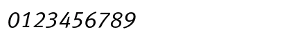 MetaNormalCyrLF-ItalicCaps Regular Preview