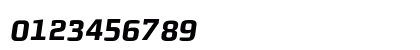 MorganAvec Bold ItalicCaps Numeric Preview