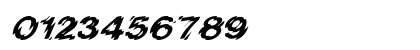 BlurExtended Italic Numeric Preview