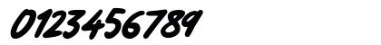 Natural Marker Italic Numeric Preview