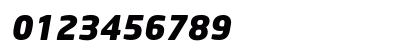 NeoSans Black Italic Preview