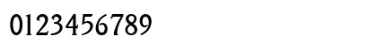 LeroyBecker Regular Numeric Preview