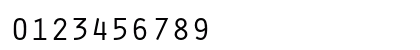 Orator Std Medium Numeric Preview