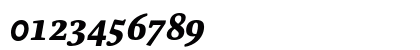 Parable-ExtraBoldItalic Regular Numeric Preview