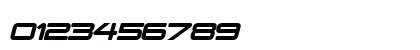 PCap Terminal Bold Italic Numeric Preview