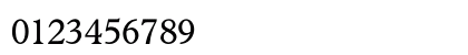 Plantin BQ Regular Numeric Preview
