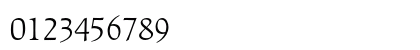RaleighEF Light Numeric Preview