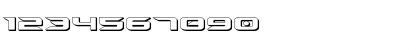 Drive 3D Regular Font