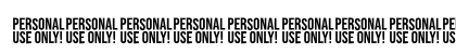Role Model - Personal Use Oblique Italic Numeric Preview