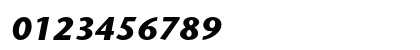 ITC Stone Sans Bold Italic Numeric Preview
