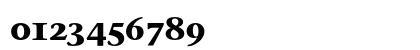 Stone Serif OS ITC Bold Numeric Preview