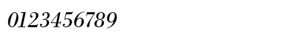 BodoniAntT Italic Preview