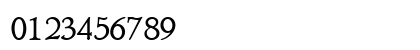 Adderley Regular Numeric Preview