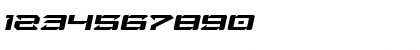 Laser Wolf Expanded Italic Expanded Italic Font