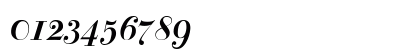 BodoniClassic BoldItalic Numeric Preview