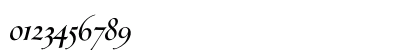 ThrohandInk Italic Numeric Preview