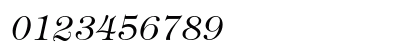 ITC Tiffany Std Light Italic Preview