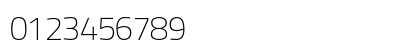 TitilliumText22L Thin Numeric Preview