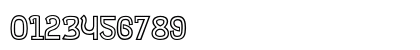 Tombstone Outline Numeric Preview