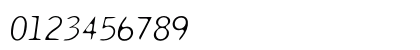 Truth LiteSlanted Numeric Preview