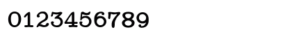 TypenradBold Regular Numeric Preview