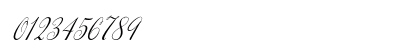 Valentine Pro Medium Italic Numeric Preview