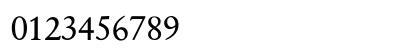 VosgesDemiBold Regular Numeric Preview