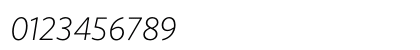 Whitney LightItalic Preview