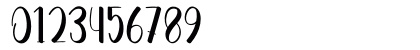 Winterain Regular Numeric Preview