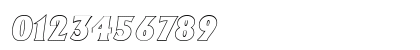 AdelonOutline-Heavy Italic Preview