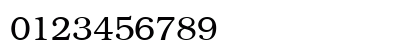 BookwomanSH Light Numeric Preview