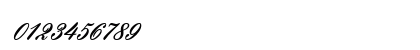 BroadmoorScriptSSK Bold Numeric Preview