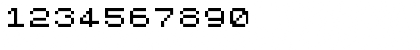 ZX81 VDU Regular Font