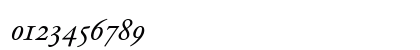 AdobeGaramondExpert RomanItalic Preview