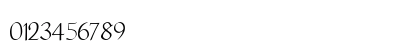 CallifontsA07PostScript Regular Numeric Preview