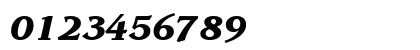AdvisorBlackSSK Italic Numeric Preview
