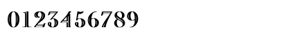 CaslonOpenFace Bold Numeric Preview