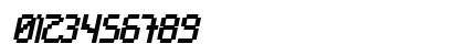Cayetano Bold Italic Numeric Preview
