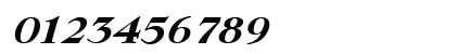 LingwoodSerial-Xbold Italic Numeric Preview