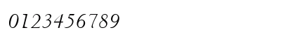 CentaurMT RomanItalic Preview