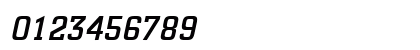 Center City Bold Oblique Numeric Preview