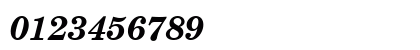 Century-Schoolbook HU Bold Italic Numeric Preview