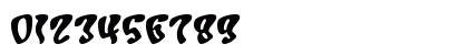 Character Bold Numeric Preview